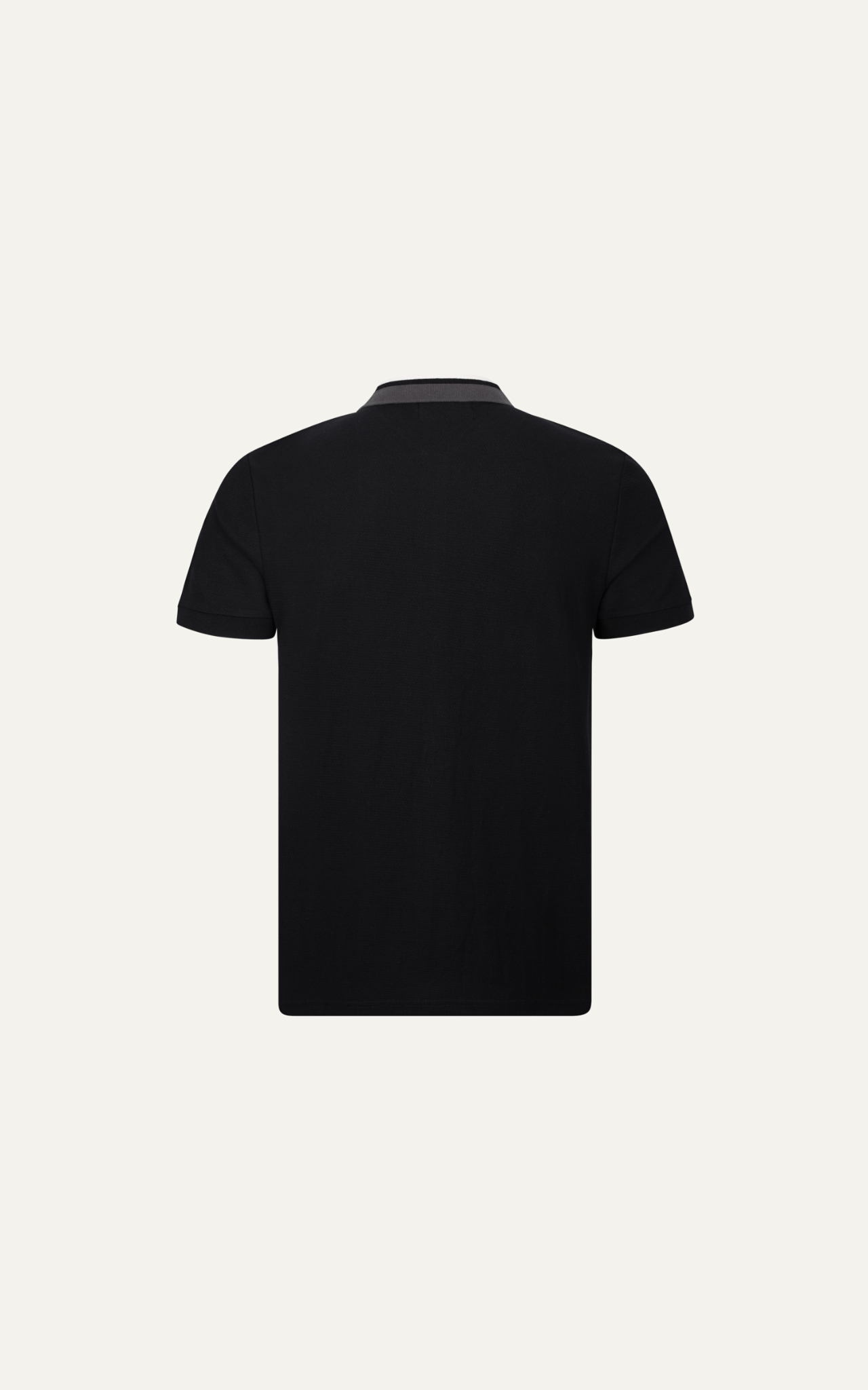  POLO NAM 8879-ĐEN CỔ RÊU KEM 