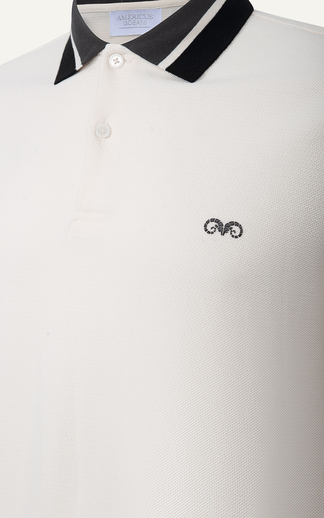  POLO NAM 8879-KEM CỔ RÊU ĐEN 