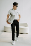  POLO NAM 8881-TRẮNG 