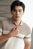  POLO NAM 8886-SLIM FIT KEM-CAFE 