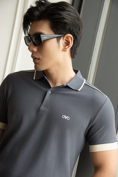  POLO NAM 8890-SLIM FIT XÁM 