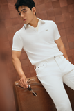  POLO NAM 8901-SLIM FIT GÓC CỔ KEM 