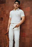  POLO NAM 8901-SLIM FIT GÓC CỔ KEM 