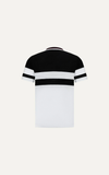  POLO NAM 8891-SLIM FIT TRẮNG F ĐEN 