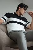  POLO NAM 8891-SLIM FIT TRẮNG F ĐEN 