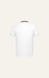  POLO NAM 8897-SLIM FIT TRẮNG CỔ CHỮ THẬP 