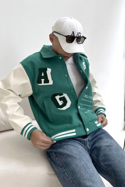  KHOÁC NAM 3809-XANH KÉC 