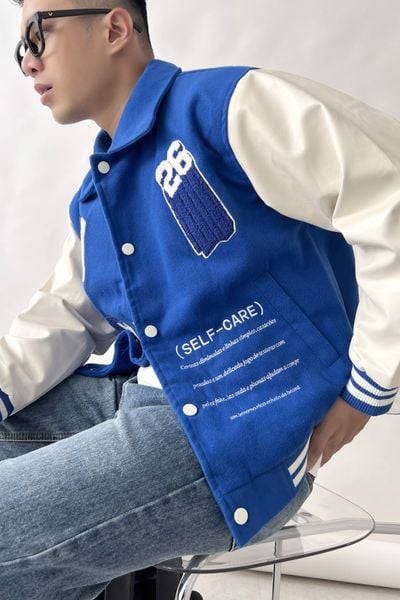  KHOÁC NAM 3809-XANH DƯƠNG 