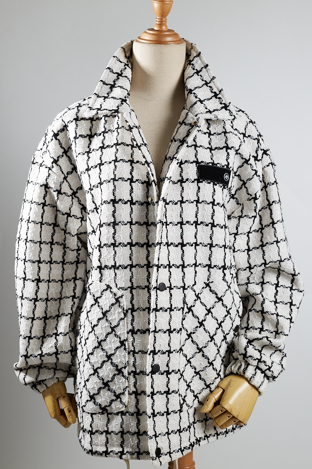  KHOÁC NAM NỮ B222-TRẮNG 