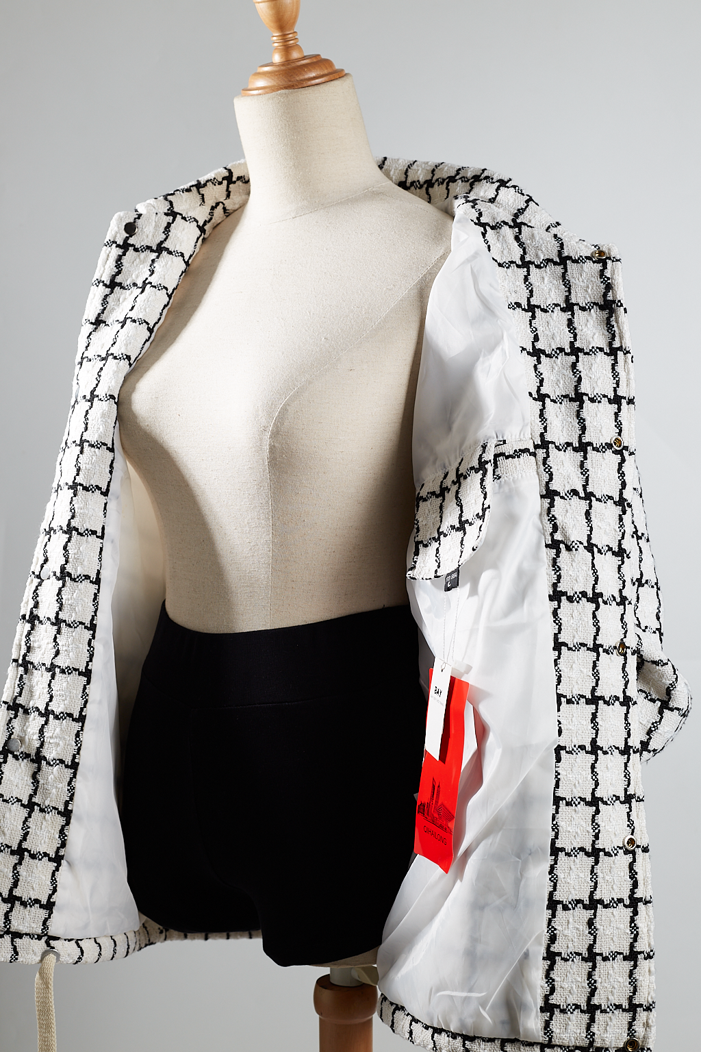  KHOÁC NAM NỮ B222-TRẮNG 