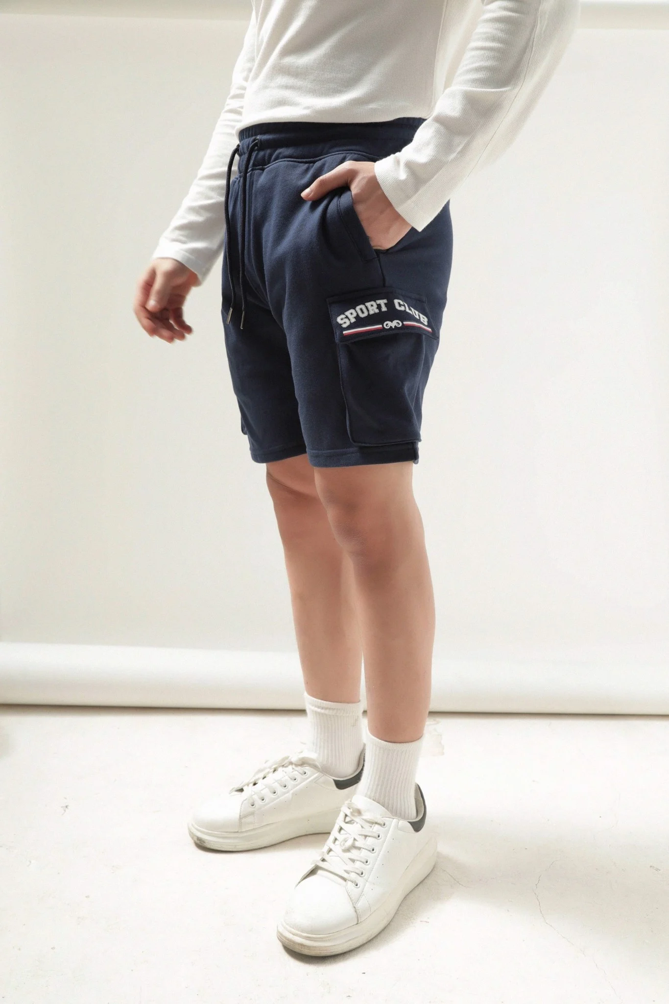  SHORT NAM B274 - XANH 