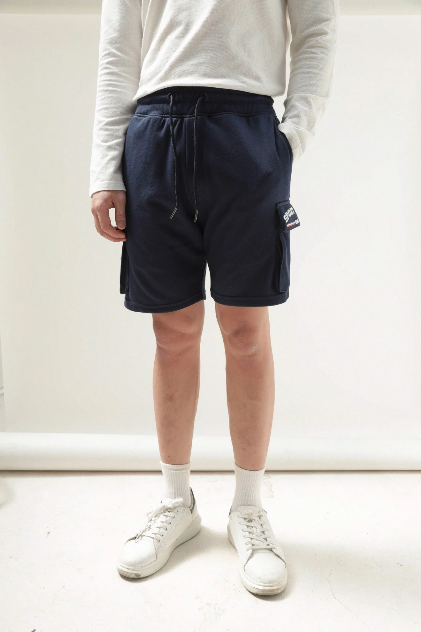  SHORT NAM B274 - XANH 