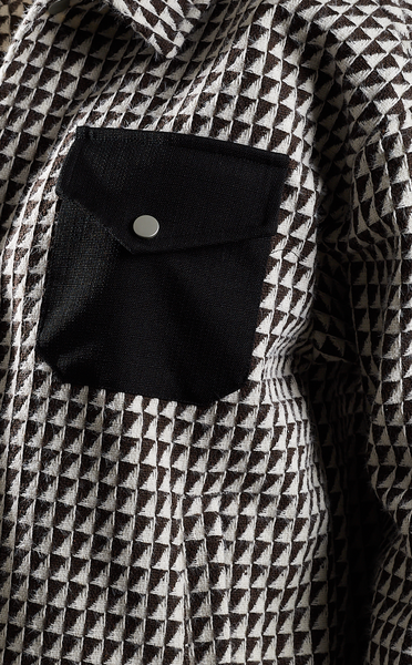  KHOÁC NAM NỮ B666-TRẮNG NÂU 