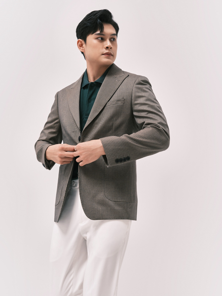  VEST V60-RÊU NÂU ĐỒNG Ô NHÍ 