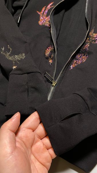  KHOÁC NỮ THUN CF31 - ĐEN 