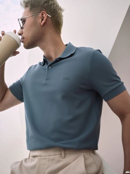  POLO NAM 3302-XANH NHỚT 734 