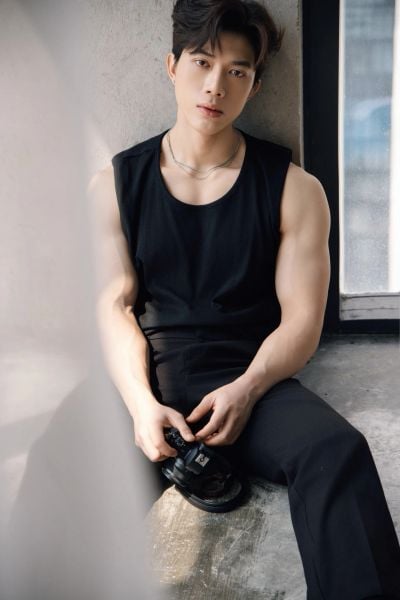  ÁO THUN NAM TANKTOP TA36-LOOSE FIT ĐEN 