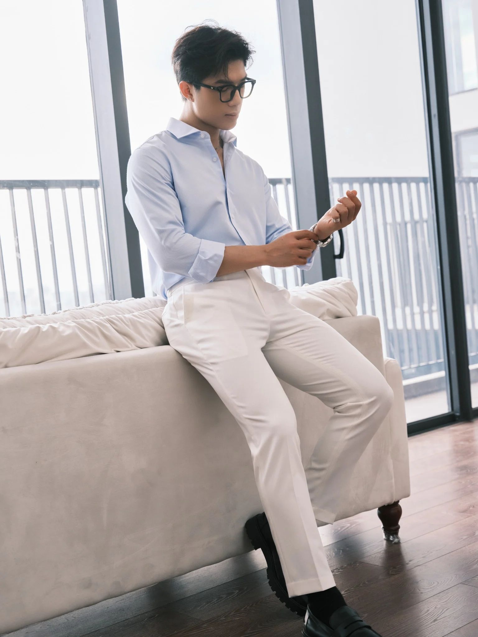  SOMI NAM 001P2-SLIM FIT BIỂN 