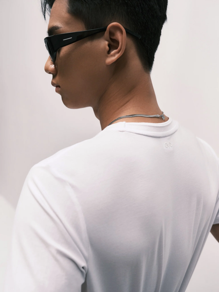  ÁO THUN NAM H080-TRẮNG 