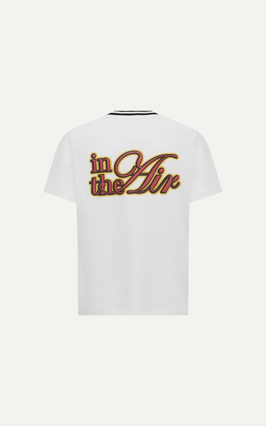  ÁO THUN NAM CỔ TIM HT04-LOOSE FIT TRẮNG 