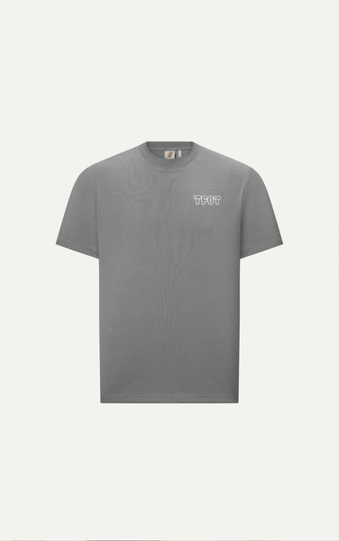  ÁO THUN NAM HT15-LOOSE FIT XÁM 