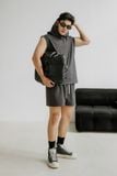  ÁO THUN NAM TA25- LOOSE FIT TANK TOP XÁM G 