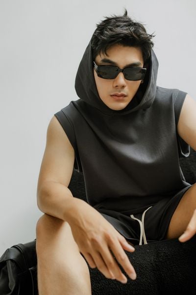  ÁO THUN NAM TA25- LOOSE FIT TANK TOP XÁM G 