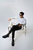  SOMI NAM 5829-TRẮNG SỚ NHUYỄN 