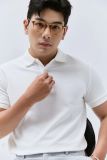  POLO NAM 3302-TRẮNG 15 
