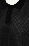  POLO NAM DỆT KIM N712-REGULAR FIT ĐEN 