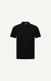  POLO NAM DỆT KIM N717-REGULAR FIT ĐEN 