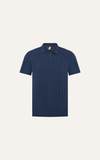  POLO NAM DỆT KIM N717-REGULAR FIT XANH ĐEN 