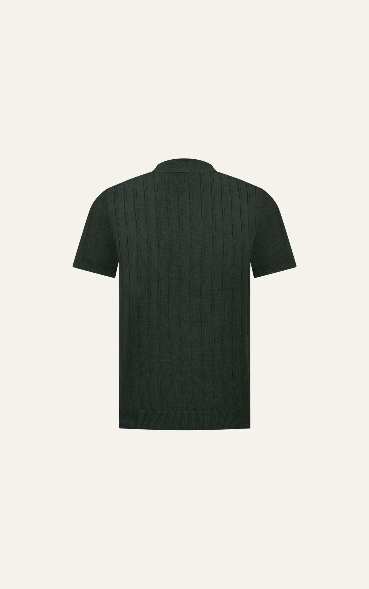  POLO NAM DỆT KIM N727-REGULAR FIT RÊU 