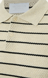 POLO NAM DỆT KIM N735-REGULAR FIT KEM ĐEN 