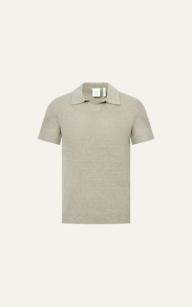  POLO NAM DỆT KIM N739-REGULAR FIT KEM 