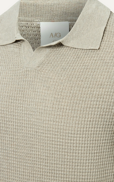  POLO NAM DỆT KIM N739-REGULAR FIT KEM 