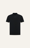  POLO NAM DỆT KIM N741-REGULAR FIT ĐEN 