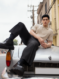  POLO NAM DỆT KIM N741-REGULAR FIT KEM 