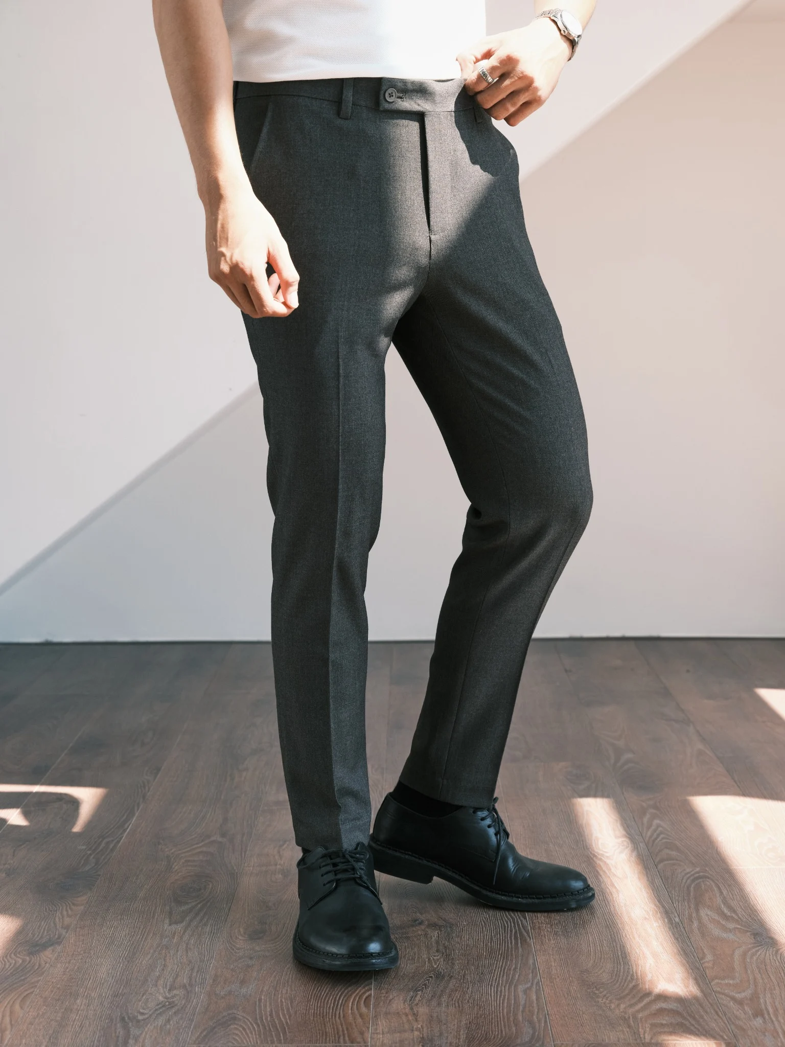  QUẦN TÂY NAM P007-XÁM LG 