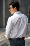  SOMI NAM P012-REGULAR FIT, VẢI FOUR TRẮNG 