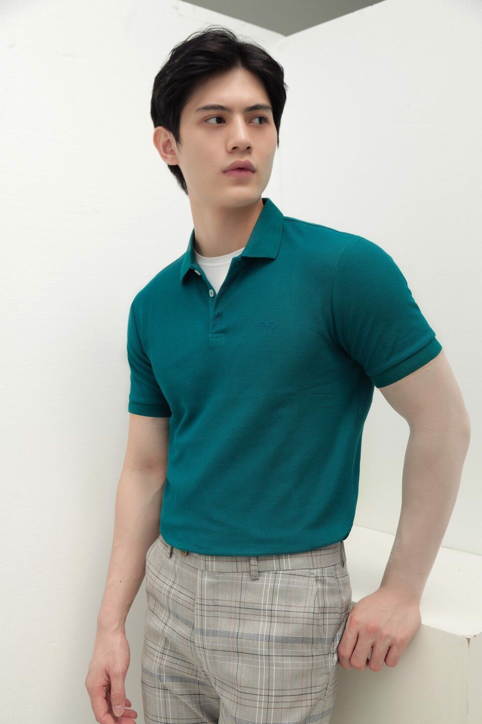  POLO NAM 3302-XANH VỊT 71 