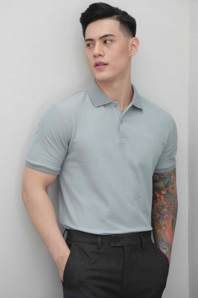  POLO NAM 3302-XÁM CHÌ 10 