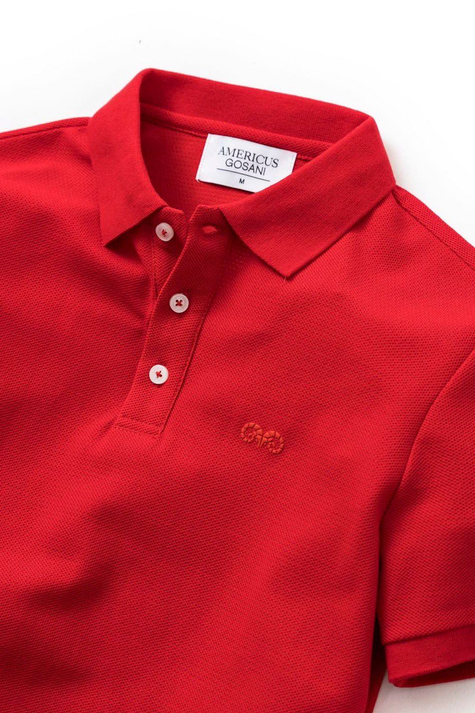  POLO NAM 3302-ĐỎ TƯƠI 66 