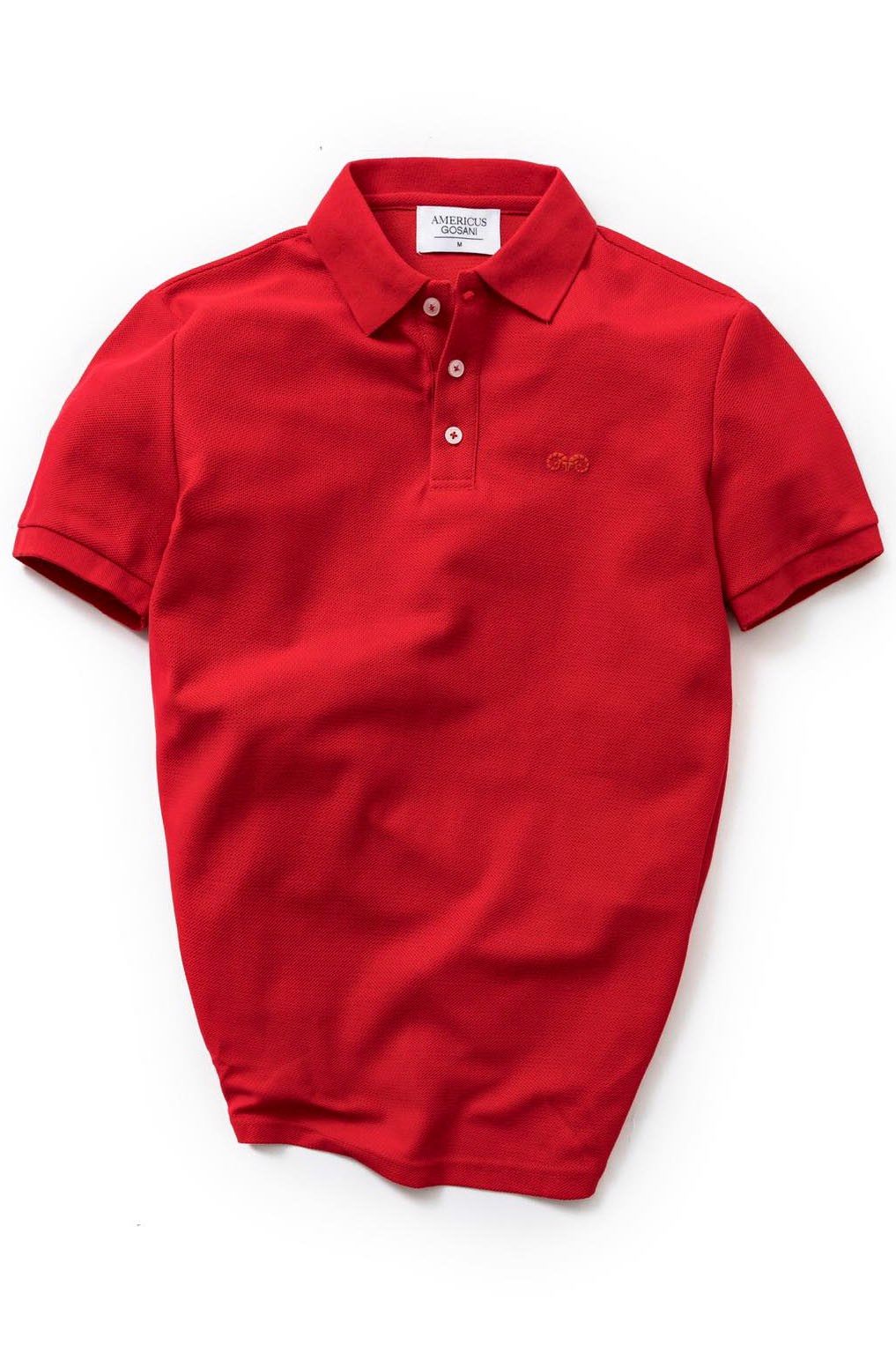  POLO NAM 3302-ĐỎ TƯƠI 66 