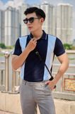  POLO NAM 8826-CỔ ĐEN 