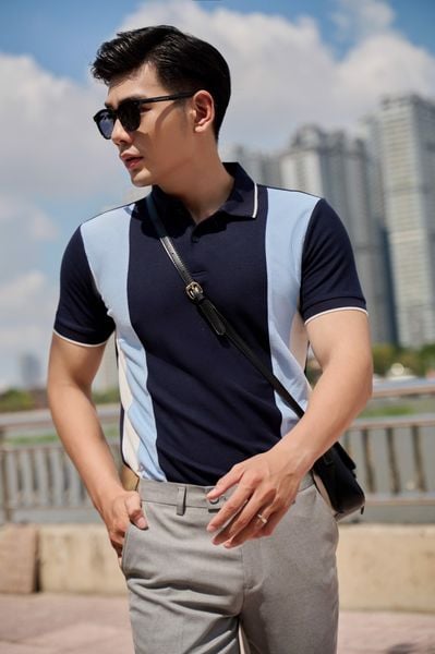  POLO NAM 8826-CỔ ĐEN 