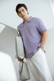  POLO NAM FORM RỘNG PP001-TÍM 