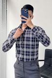  SOMI NAM 5833-XANH ĐEN DB 