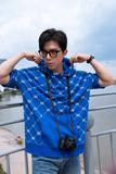  ÁO THUN NAM T664-XANH DƯƠNG 