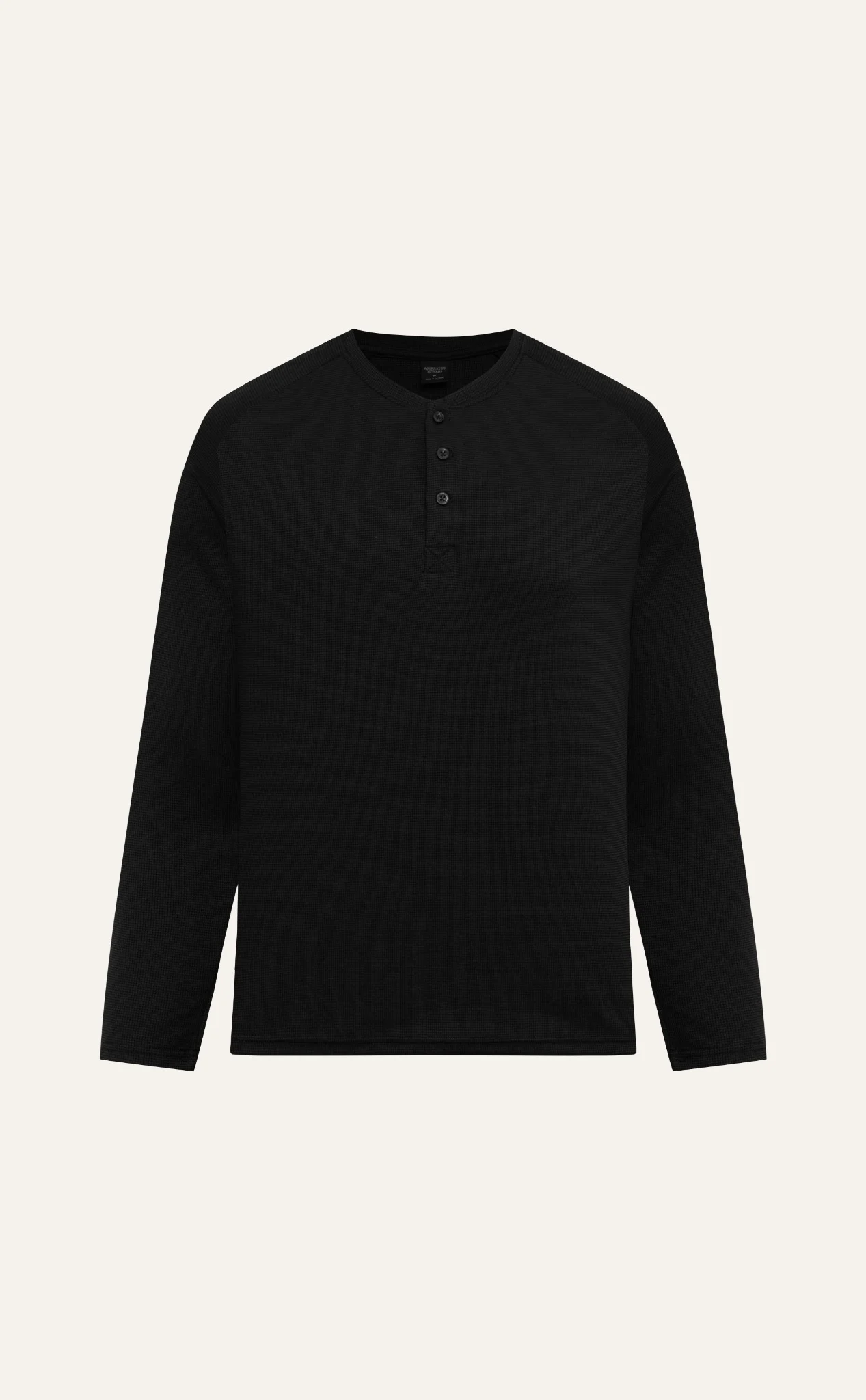  ÁO THUN NAM T674-TAY DÀI REGULAR FIT ĐEN 